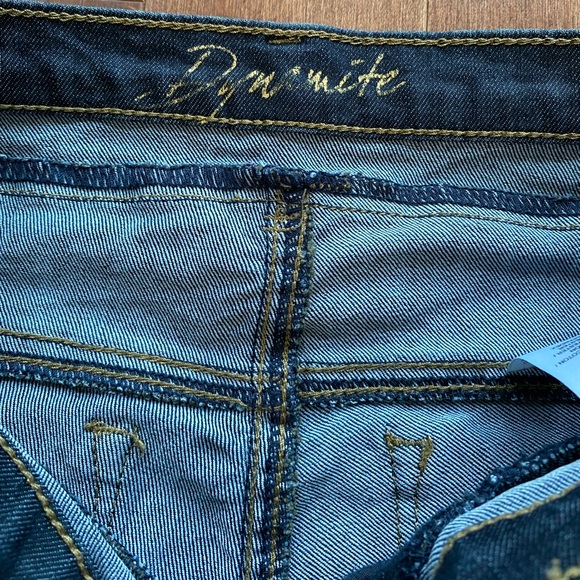 (2 for $20) Dynamite Skinny dark wash Denim Jeans - Picture 9 of 10